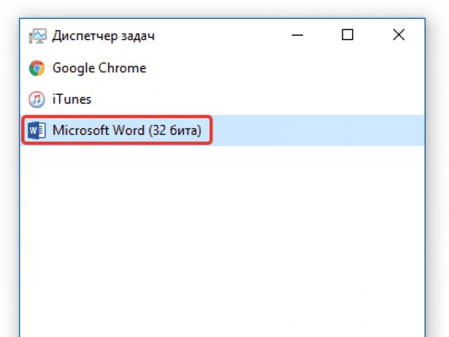 Če so shranjene začasne datoteke Microsoft Word